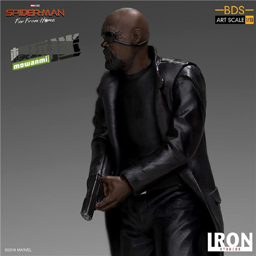 Iron Studios 公布《蜘蛛俠：英雄遠征》尼克弗瑞雕像