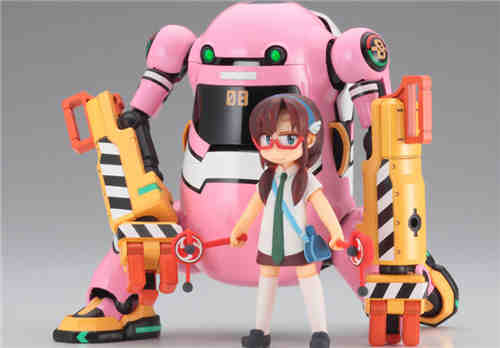 長谷川推出機動機器人WeGo《EVA》8號機+真希波模型 6月25日發(fā)售