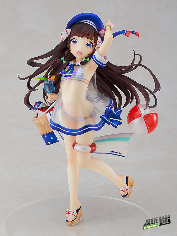 良笑社推出《今天開始靠蘿莉吃軟飯!》二條藤花 泳裝Ver.[AQ]1/7手辦