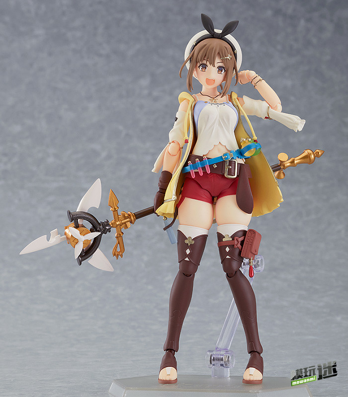 MaxFactory推出figma-535《萊莎的煉金工房》萊莎可動人偶