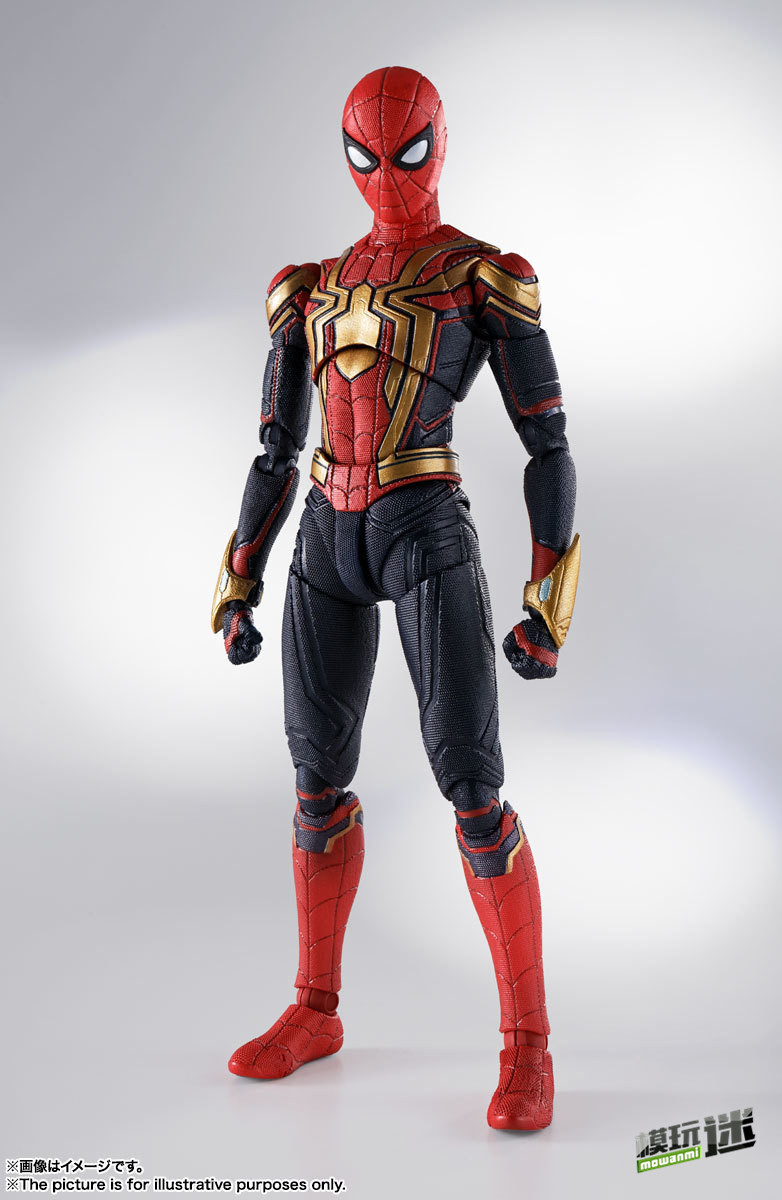 萬代推出SHF《蜘蛛俠：英雄無歸》蜘蛛俠 集成戰(zhàn)衣1/12可動(dòng)人偶