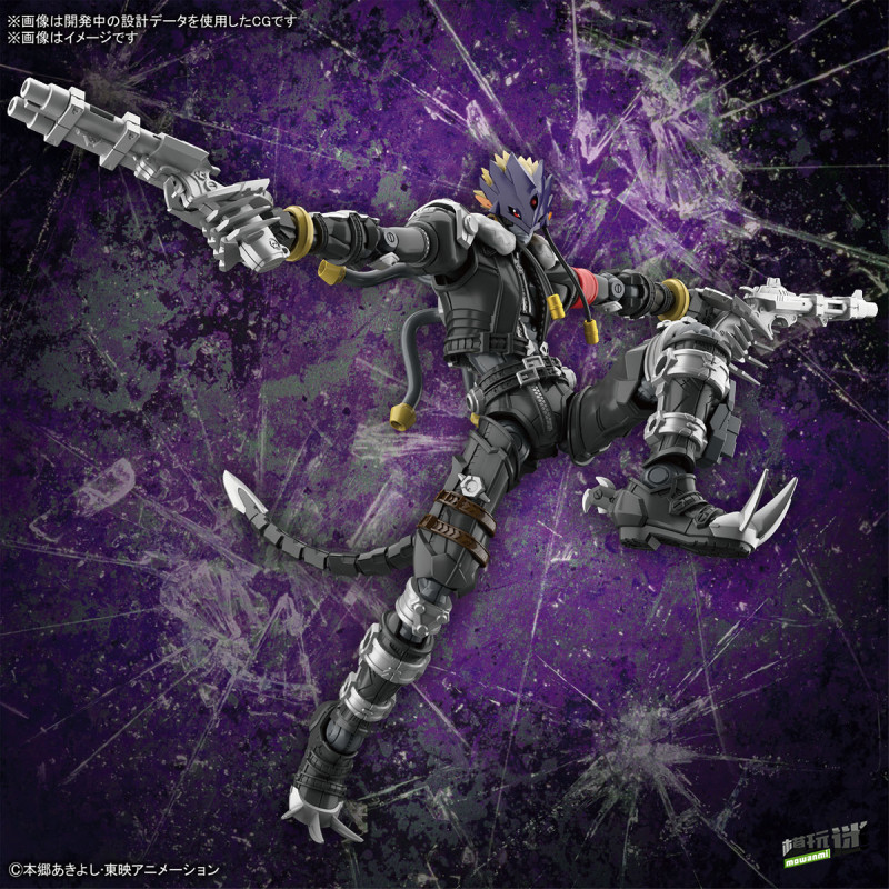 萬代推出Figure-rise SA《數碼寶貝03》墮天地獄獸拼裝模型