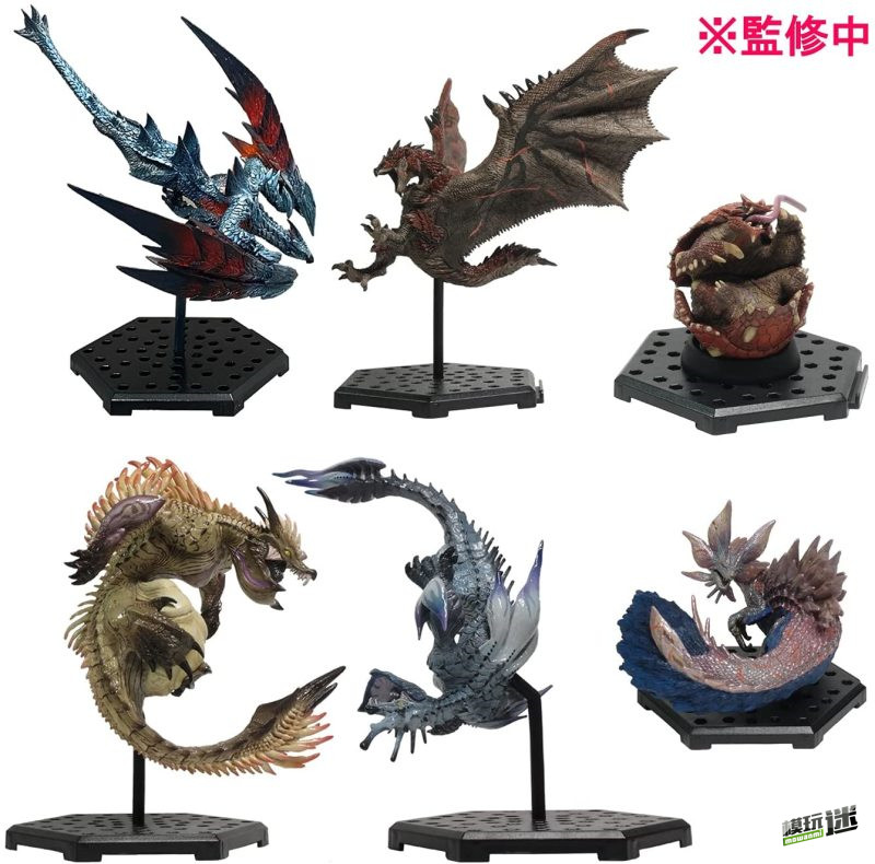 卡普空推出CBF《怪物獵人 崛起》Plus盲盒第21彈 包含透明天彗龍零件