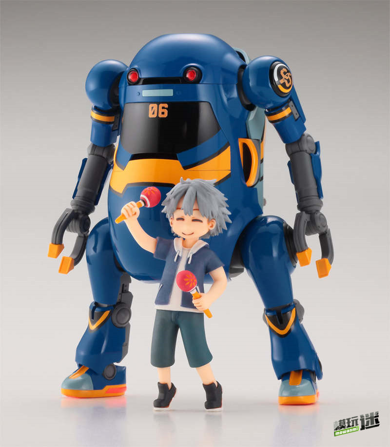 長谷川推出機動機器人WeGo《EVA》6號機+渚薰1/20拼裝模型