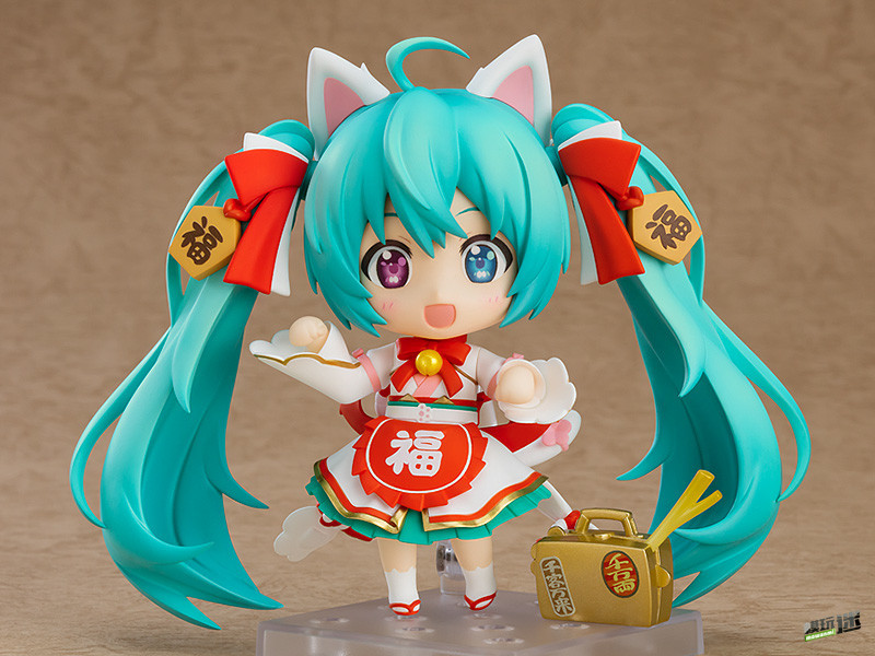良笑社推出黏土人1777初音未來 招福MIKU Ver.黏土人