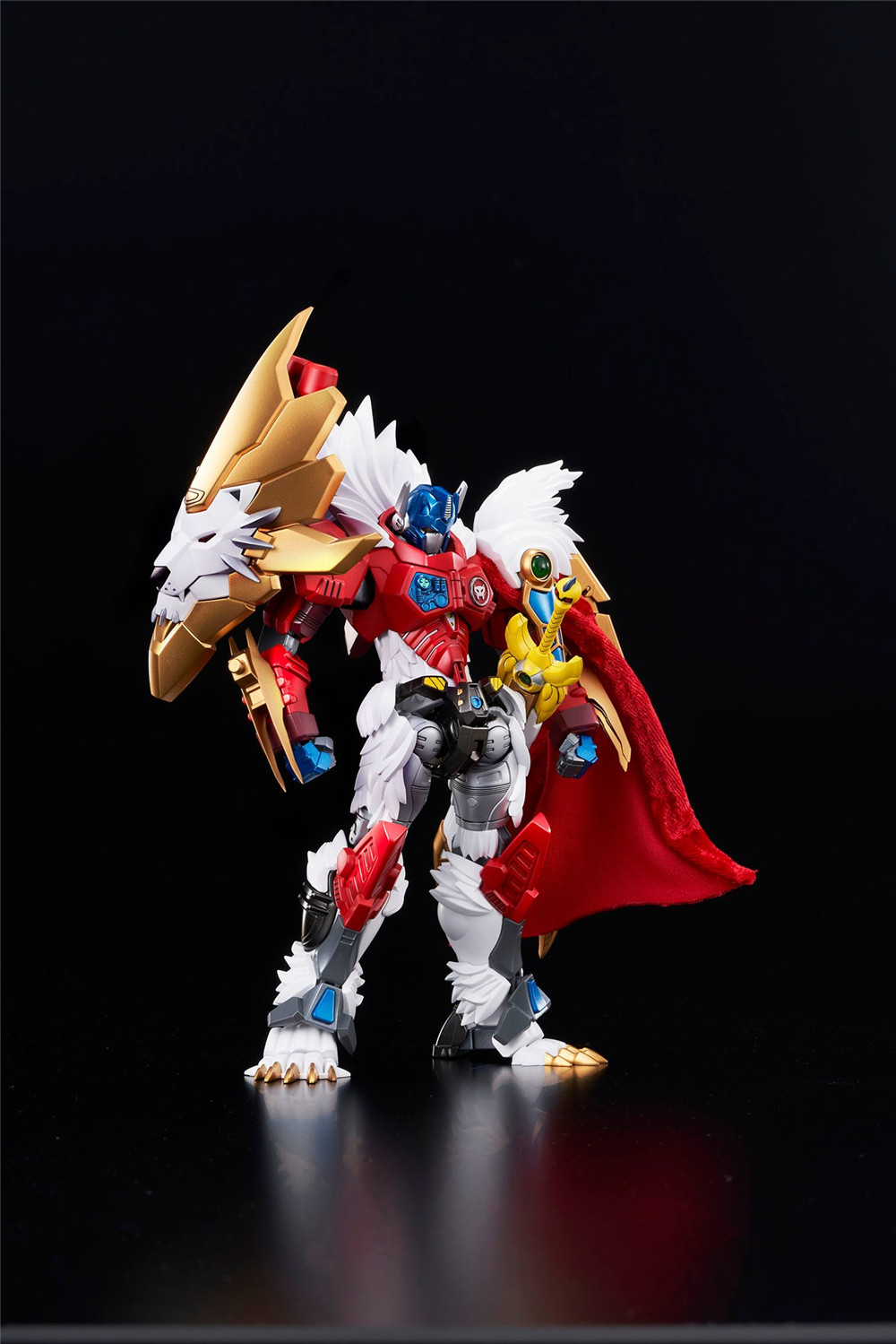 Flame Toys推出風雷模型《變形金剛 超能勇士2》白獅擎天柱可動模型