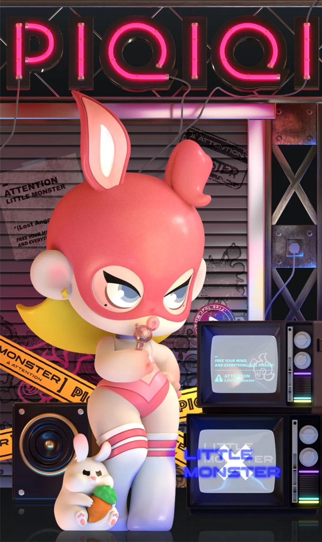 52Toys推出皮奇奇小怪獸系列盲盒