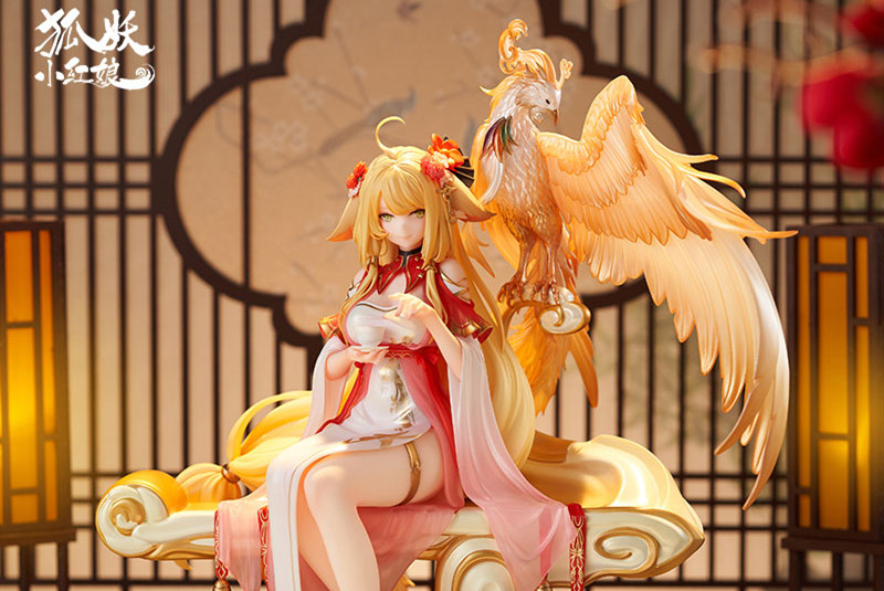 閱文好物推出《狐妖小狐娘》涂山紅紅 金羽華裳Ver. 1/7手辦
