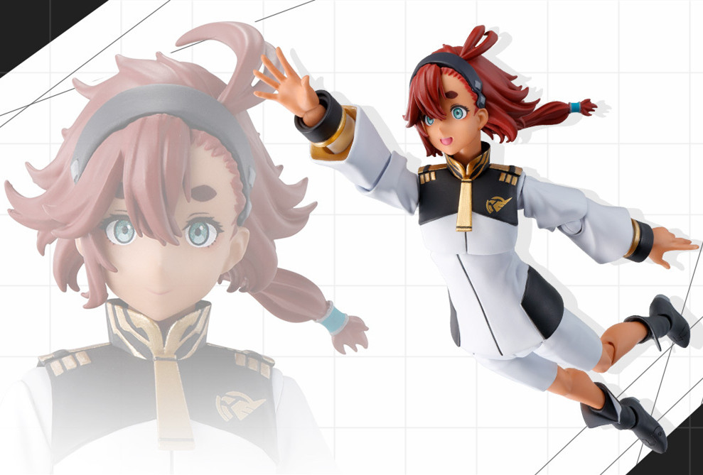 萬代推出SHF《機動戰士高達 水星的魔女》斯萊塔·墨丘利 可動人偶