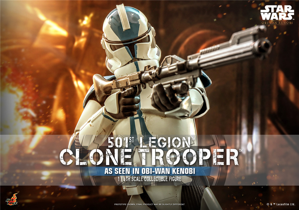 Hot Toys推出《歐比旺》501軍團克隆人士兵 1:6珍 *** 偶