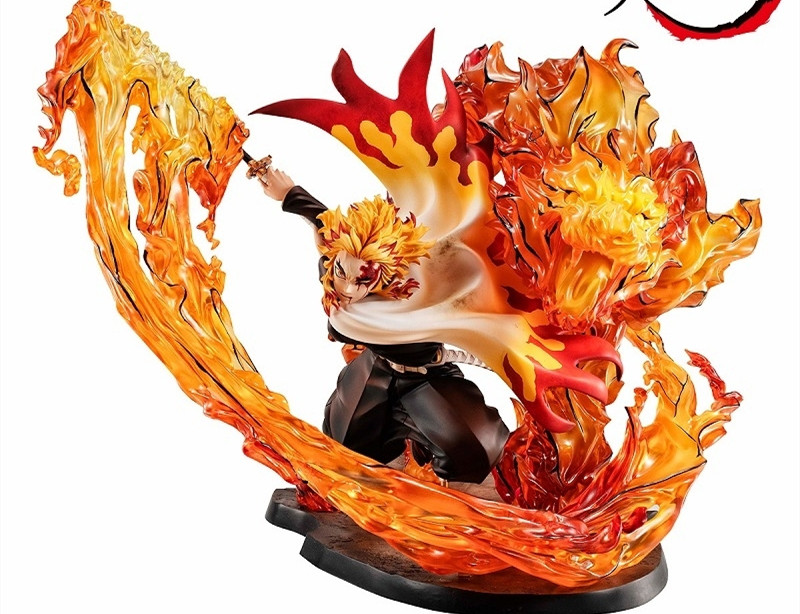 MegaHouse推出G.E.M.《鬼滅之刃》煉獄杏壽郎 炎之呼吸·伍之型“炎虎”手辦