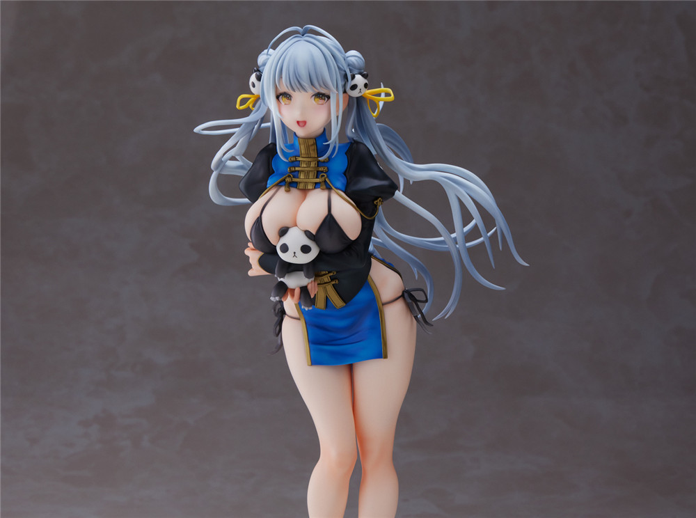 Union Creative推出畫師煎茶插畫 熊貓醬 旗袍1/7手辦