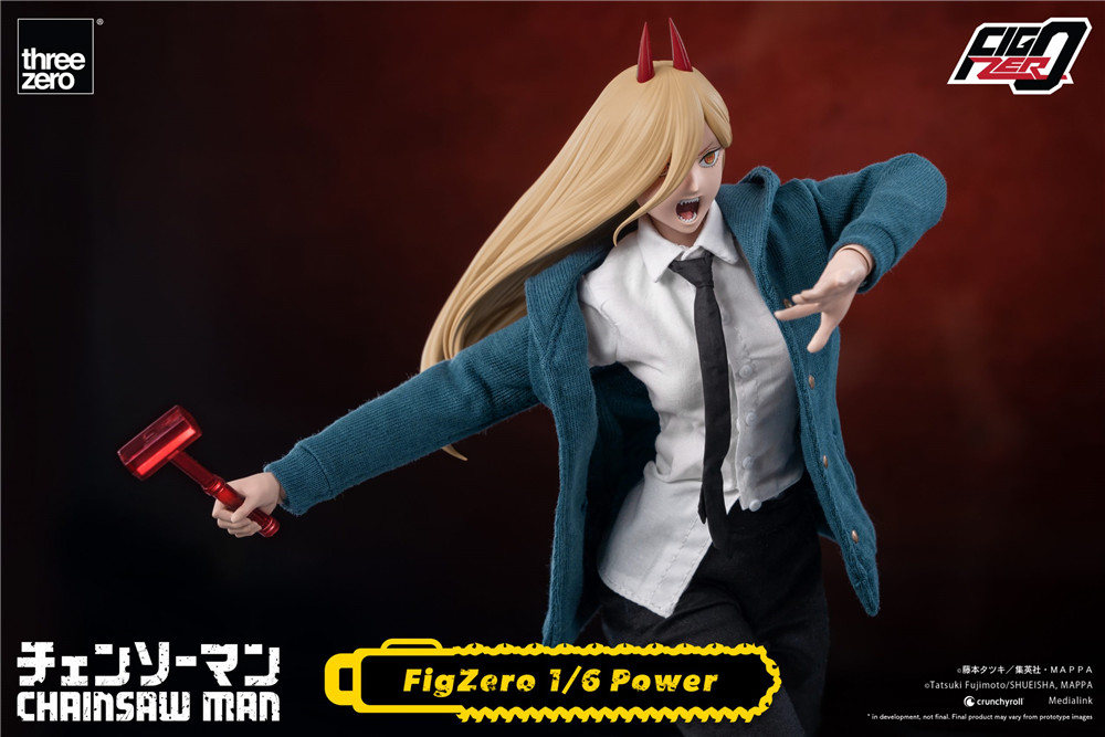 Threezero推出FigZero《電鋸人》帕瓦 1/6可動人偶