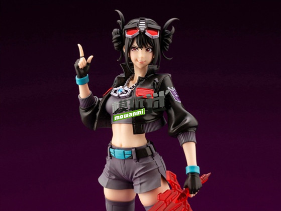 壽屋推出變形金剛美少女 黑暗擎天柱 限定版1/7手辦
