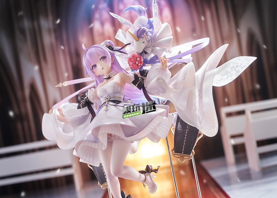 Claynel推出《碧藍航線》獨角獸 夢想的純白誓約Ver.1/7手辦