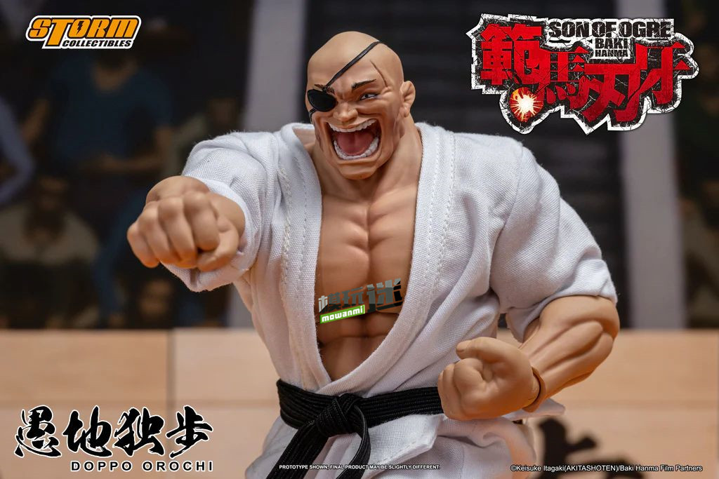 Storm Collectibles推出《范馬刃牙》愚地獨步 可動人偶