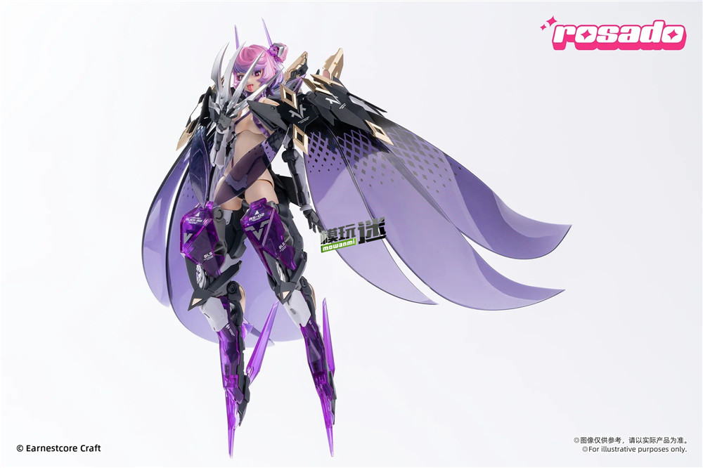 核誠(chéng)治造推出羅莎計(jì)劃 星花·黑鳶尾1/10可動(dòng)人偶