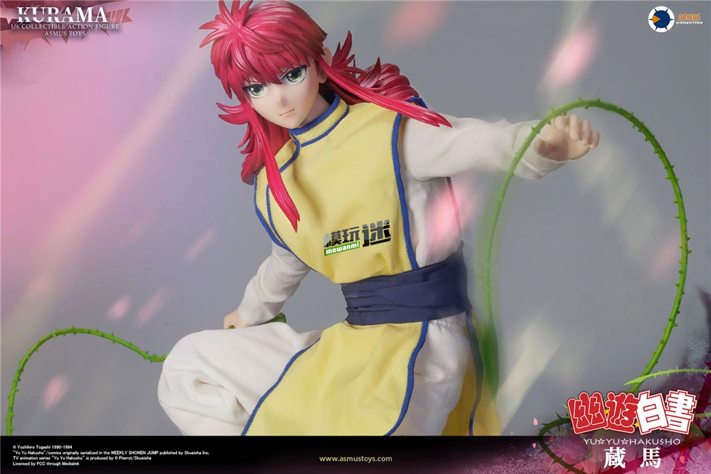 A *** us Toys推出《幽游白書》藏馬 1/6可動人偶