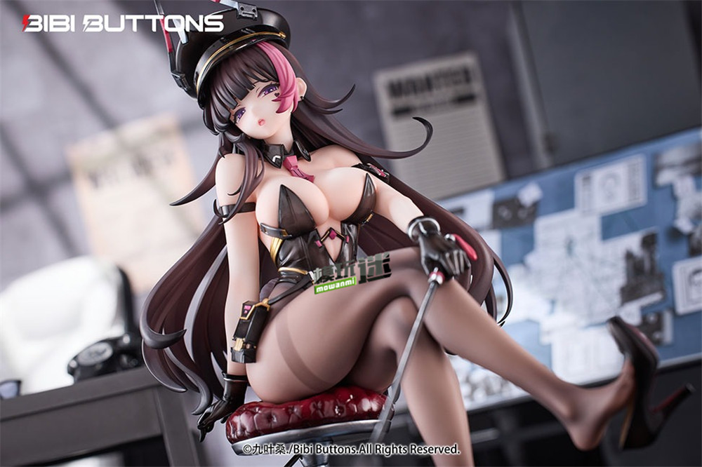 Bibi Buttons推出畫師九葉桑原創角色“審訊官 宇佐美薰”1/6手辦