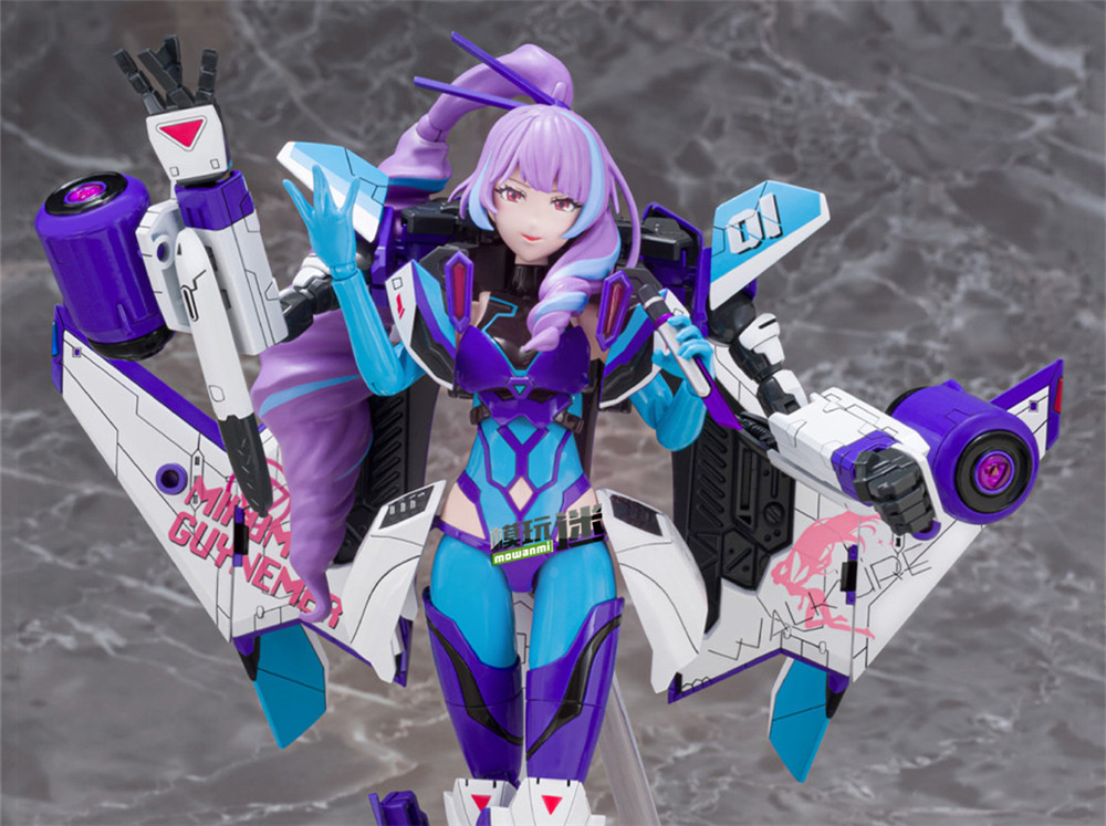 青島社推出VFG《超時空要塞Δ》VF-31J 美云·吉內梅 可動人偶