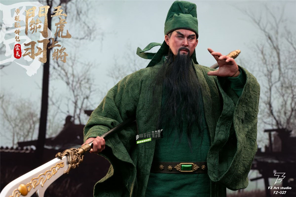 FZ美術(shù)工作室推出猛將傳-蜀篇 關(guān)羽 關(guān)云長 常服配件包1/6可動人偶