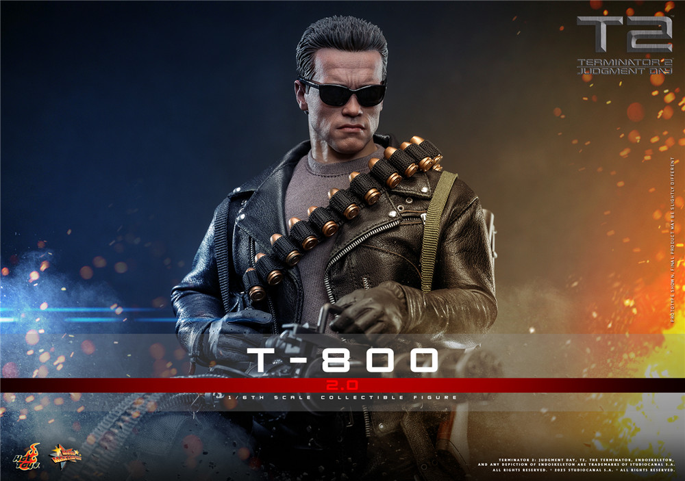 Hot Toys推出《終結(jié)者2：審判日》T-800 (2.0) 1:6比例人偶