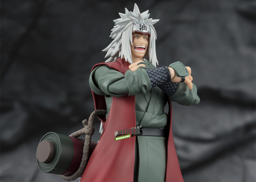 萬(wàn)代推出SHF《火影忍者》自來(lái)也 仙人模式Ver.可動(dòng)人偶