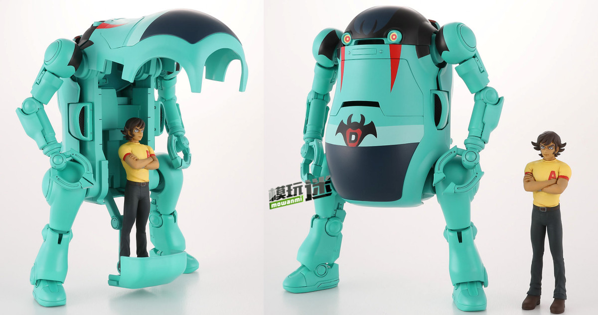 長谷川推出20機動機器人WeGo 惡魔人+不動明 1/12拼裝模型